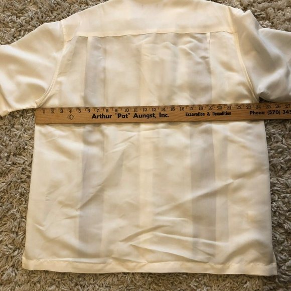 Sz XL CENTRO SS Button Up Shirt Beach Vibes Casual Box Style - Picture 5 of 6